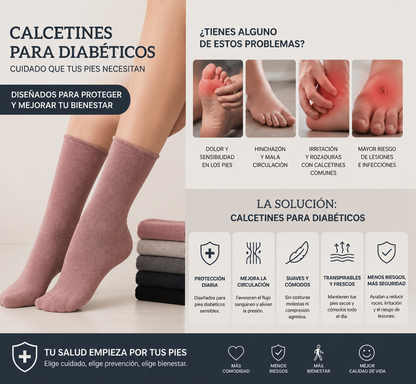 15 Pares (30 unidades) Calcetines sin costura, sin compresión invierno